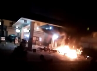 Petit-Goâve : Incendie d’une pompe à essence à Morne Soldat