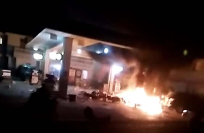 Petit-Goâve : Incendie d’une pompe à essence à Morne Soldat