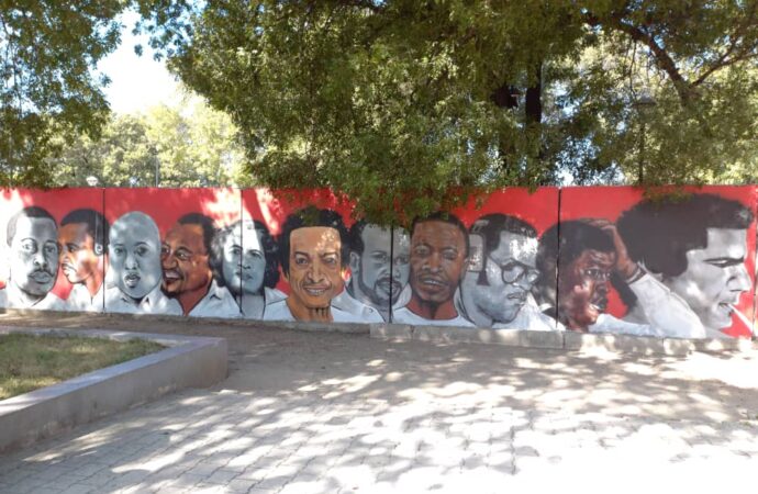IMEDIA : Une fresque murale en mémoires des journalistes assassinés ou disparus