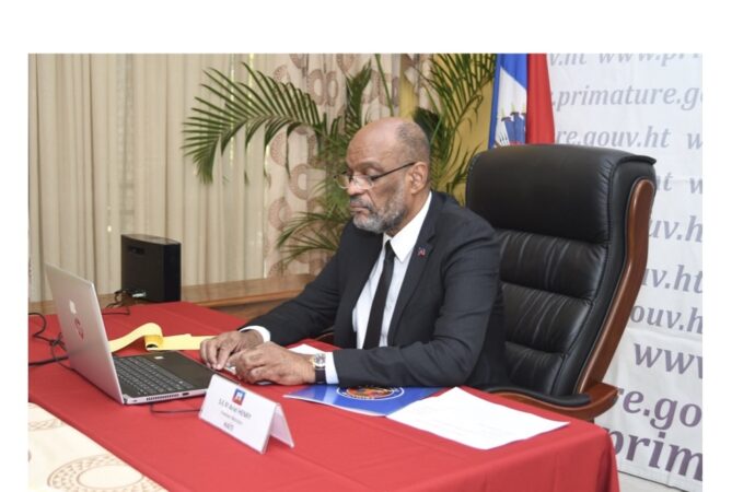 Réunion de la communauté internationale sur Haïti : Ariel Henry envisage une demande de support en équipements pour la PNH