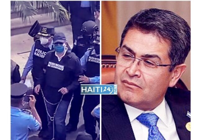 Trafic de drogue : Arrestation de l’ancien président de Honduras, Juan Orlando Hernandez