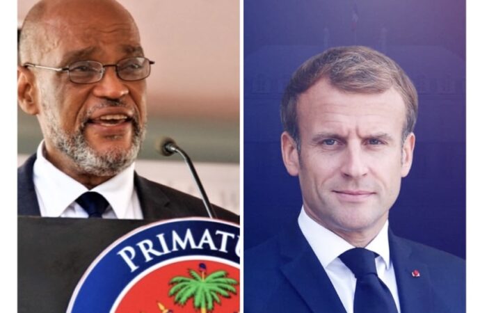 Ariel Henry salue la réélection d’Emmanuel Macron