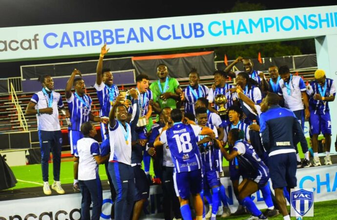 Violette AC remporte la Caribbean Club Championship 2022