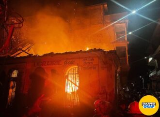 Drame : Un mort dans l’incendie d’une librairie au Cap-Haïtien