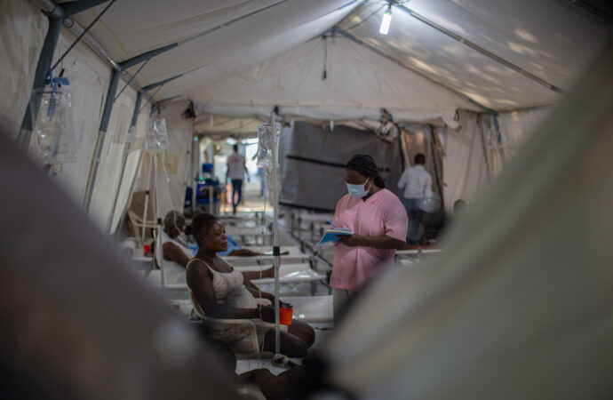 Haïti-Choléra : plus d’une soixantaine de patients reçus dans les centres et unités de MSF