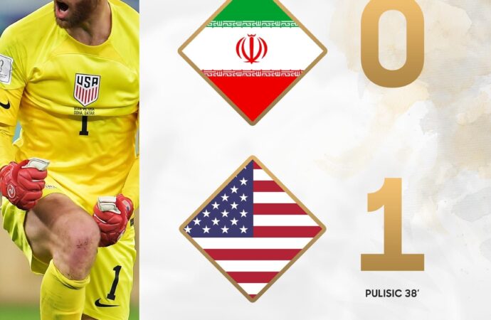 Coupe du monde 2022 : les Etats-Unis dominent l’Iran et se qualifient pour les huitièmes de finale