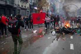 Coupe du monde : émeutes à Bruxelles après la défaite de l’équipe nationale