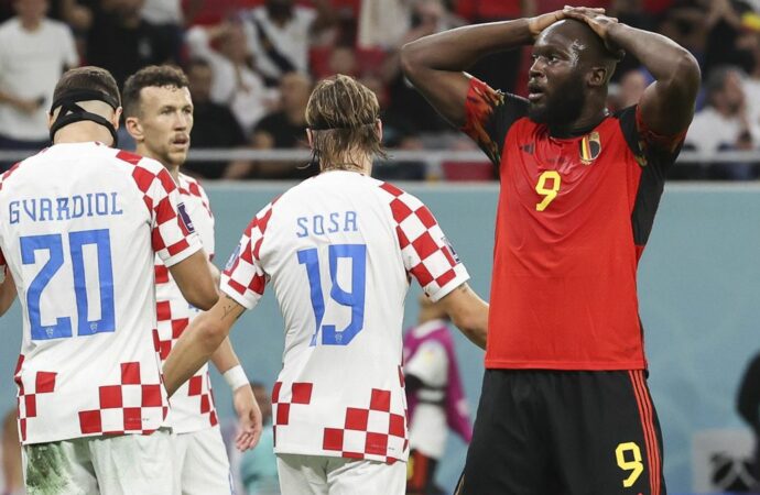 Coupe du monde 2022 : après son match nul contre la Croatie, la Belgique éliminée