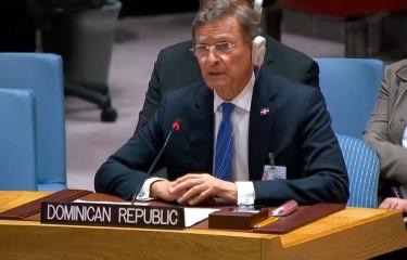 Conseil de sécurité de l’ONU : le chancelier dominicain dénonce la dissolution de l’État haïtien
