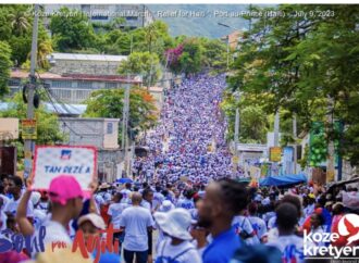 Souf pou Haïti : des milliers de protestants réclament le changement à travers une marche pacifique