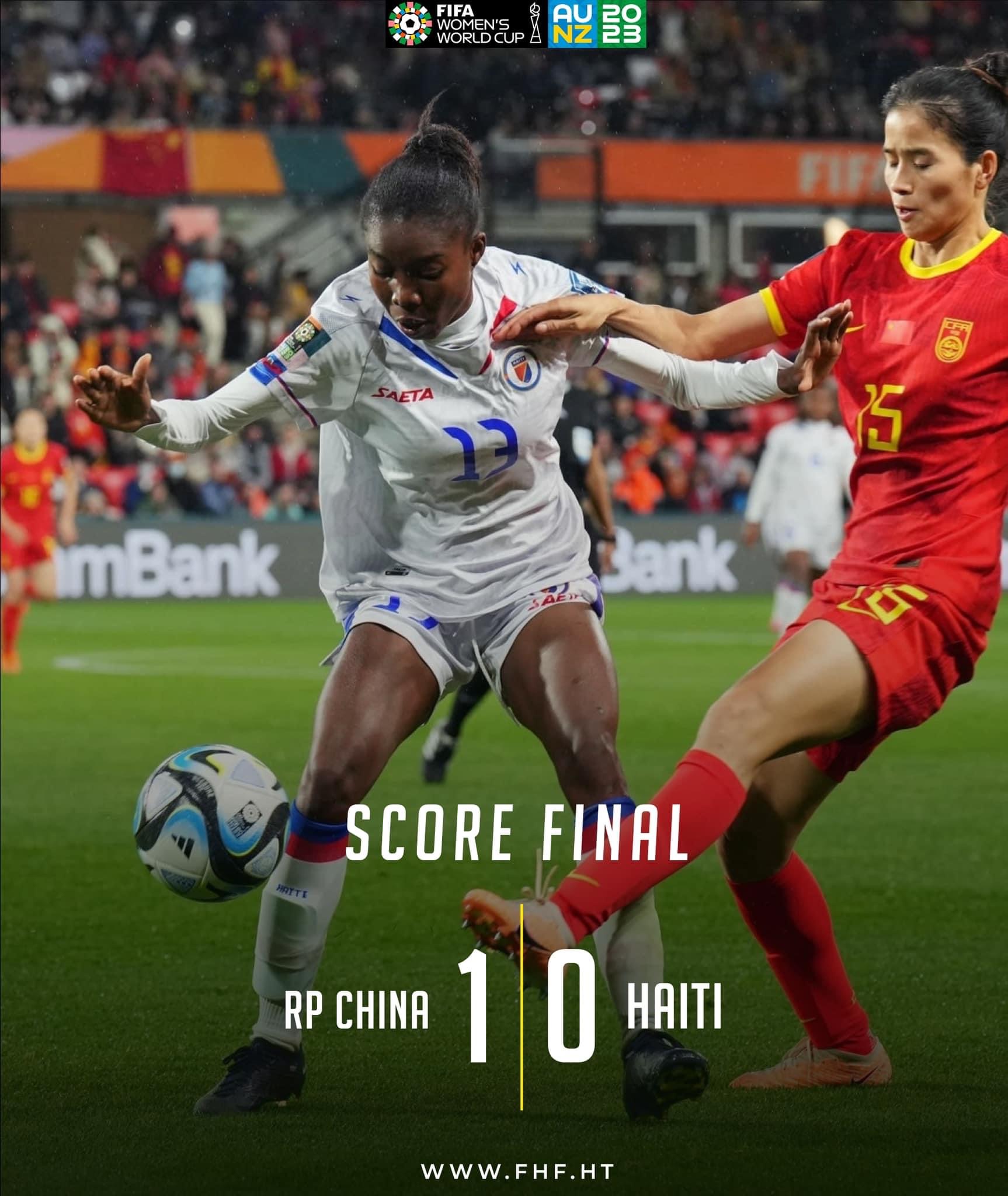 Coupe du monde féminine Mince espoir de qualification pour les