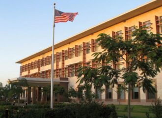 L’Ambassade américaine à Port-au-Prince ferme ses portes ce mardi, jusqu’à nouvel ordre