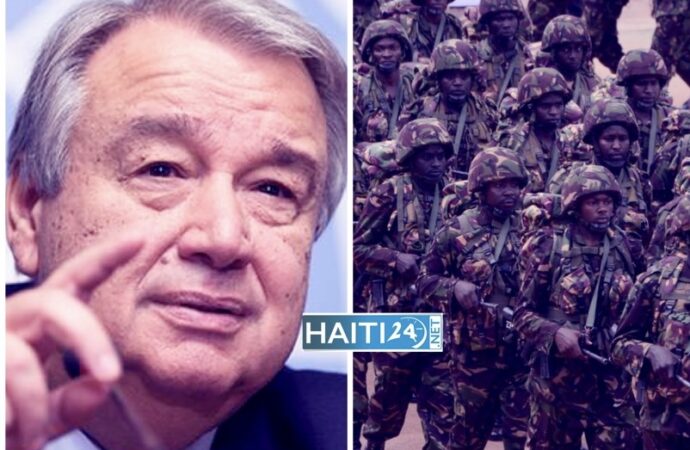 ONU : favorable au déploiement d’une force en Haïti, António Guterres remet son rapport au Conseil de Sécurité