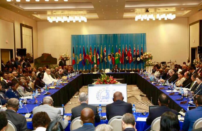 Politique : rencontre entre la délégation de la CARICOM et les signataires de la Déclaration de Kingston