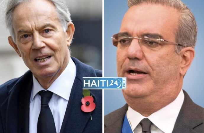Conflit haitiano-dominicaine : Tony Blair rencontre le président Luis Abinader