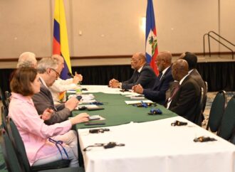 Coopération : séance de travail entre le premier ministre Ariel Henry et une délégation colombienne