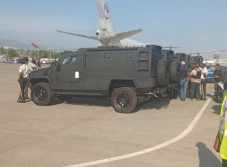 MMSS : arrivage d’un premier lot de véhicules blindés à Port-au-Prince