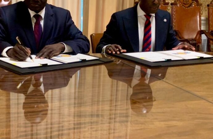 Signature d’un Accord sur le statut de la Mission Multinationale de Soutien à la Sécurité entre Haïti et le Kenya