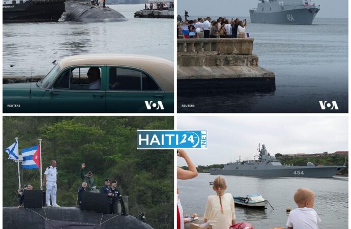 Des navires de guerre russe et un sous-marin nucléaire sont arrivés à Cuba, le Pentagone reste vigilant